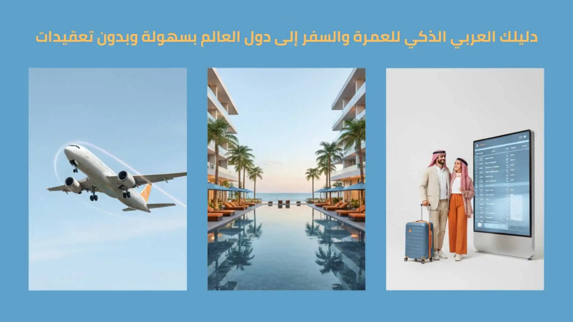 خطط رحلتك بثقة… تأشيرات، عمرة، ودول بدون فيزا للمصريين