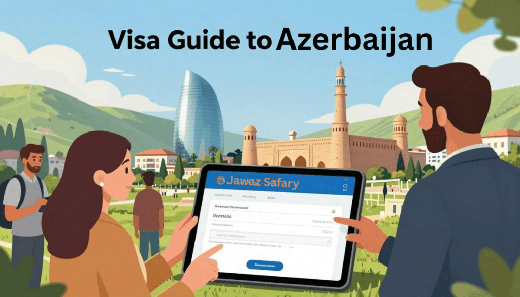 أذربيجان للمصريين 2026: التأشيرة الإلكترونية خطوة بخطوة