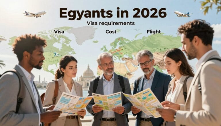 كيف تختار وجهة مناسبة للمصريين 2026؟ معادلة (فيزا + تكلفة + مدة طيران) | اختيار وجهة مناسبة للمصريين 2026