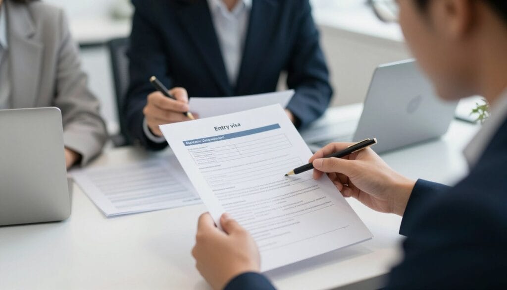 فيزا الدخول