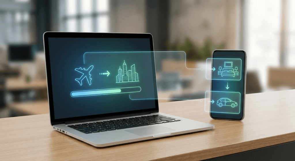 التجربة الرقمية والحجز الذكي