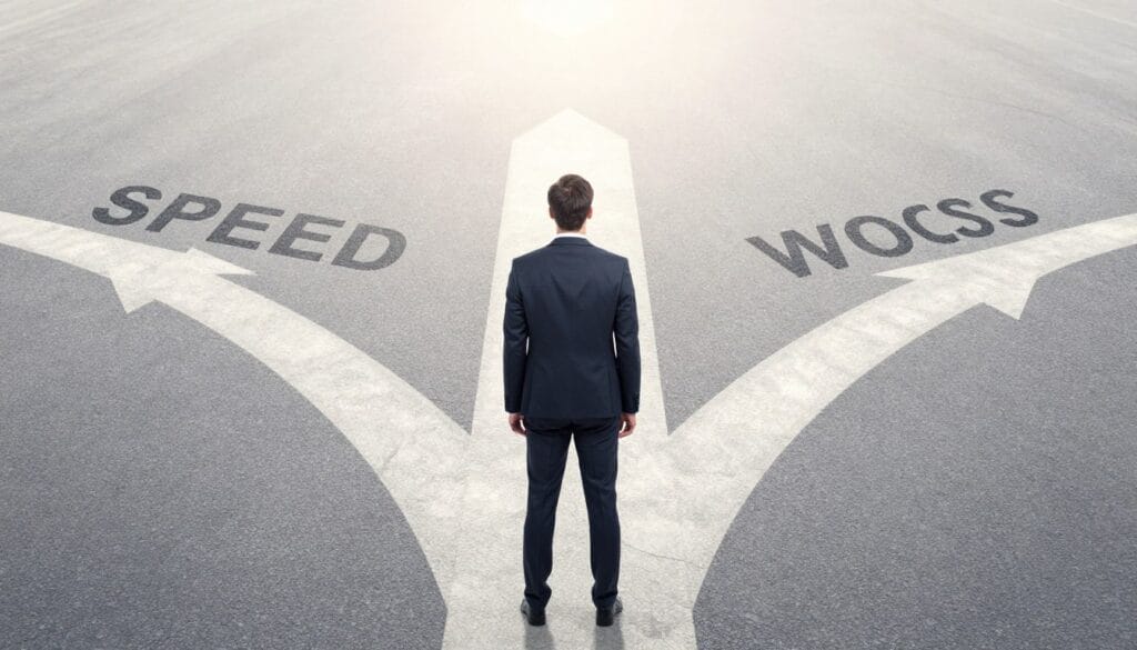 اتخاذ قرار السفر بين السرعة والتوفير