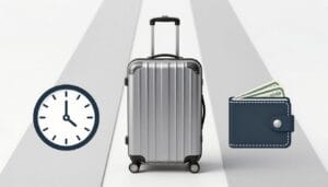 الاختيار بين الوقت والمال في السفر