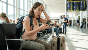 مسافر يتفاجأ بالتكلفة الحقيقية للرحلة بعد أن بدت رخيصة في البداية