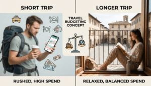 هل السفر القصير أو الطويل أوفر؟